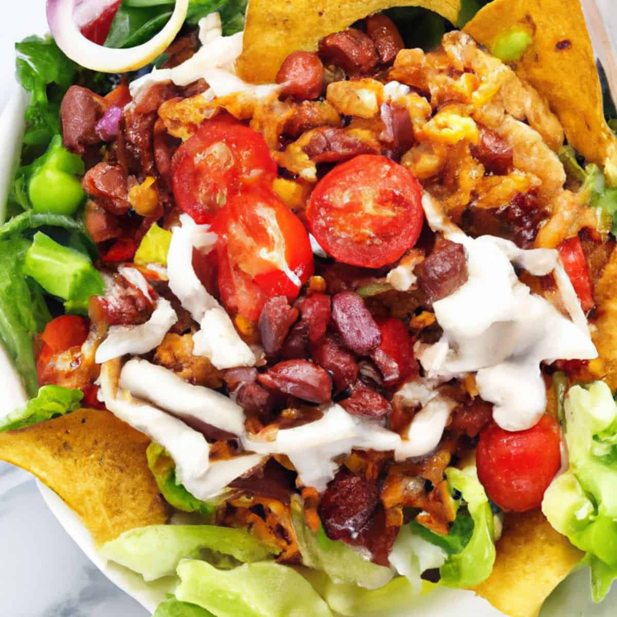 Taco Salad Cups Recipe - Food Fanatic