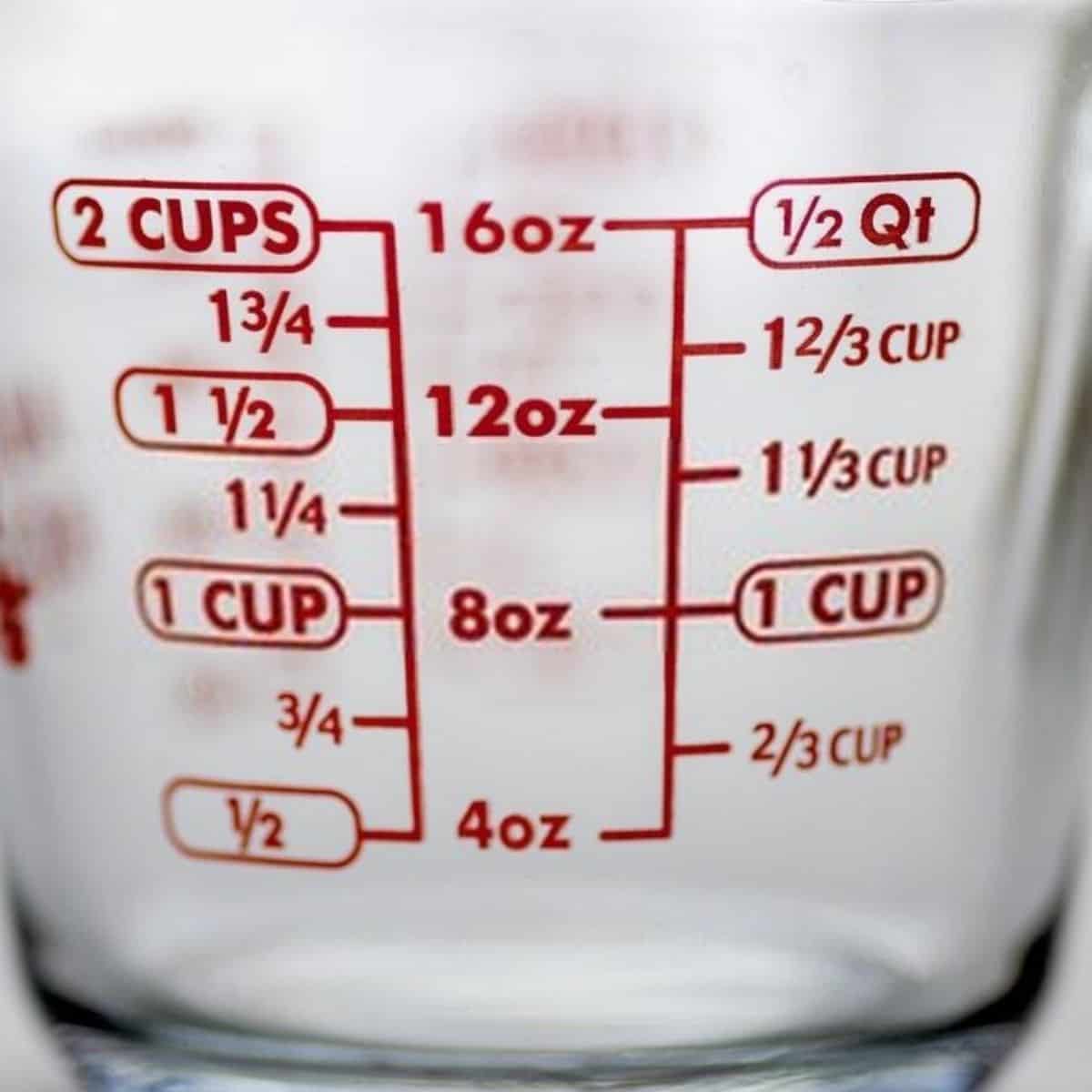 How much is 2 3 of a cup in ounces How Many Oz In A Quart Perfect Measuring Recipefairy Com